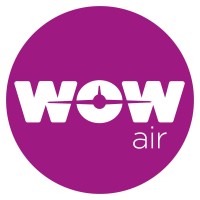 WOW air logo - Similar company to Icelandair
