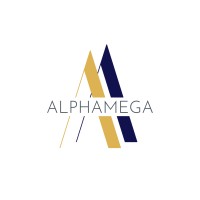 Alphamega logo - Similar company to Copyturner