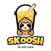 Skoosh - Sip Pop Chew logo - Similar company to Printbob