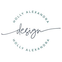Holly Alexandra Design logo - Similar company to Distinctive Custom Cabinetry