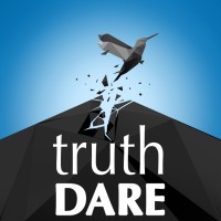 TruthDare Podcast logo - Similar company to Dragon'S Pitchfork