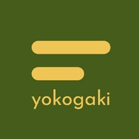 Yokogaki logo - Similar company to Whitelines Paper