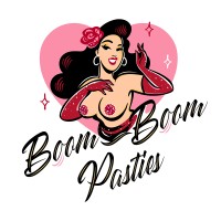 Boom-Boom Pasties logo - Similar company to The Nipple Innovation Project