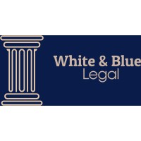 White Blue Legal logo - Similar company to Cab