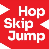 Hop Skip Jump logo - Similar company to Waymark Digital