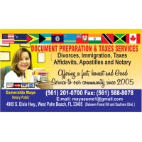 Document Preparation Services of Florida logo - Similar company to I & E Solutions - Document Preparation Services
