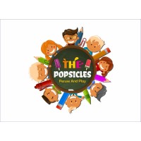 The Popsicles logo - Similar company to Popsi - 100 % Natural Fruit Popsicles