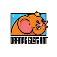 Orange Elephant logo - Similar company to Super Design