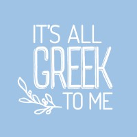 It's All Greek To Me