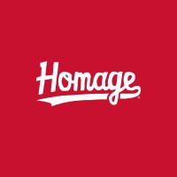 HOMAGE logo - Similar company to Print Syndicate