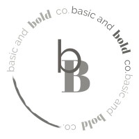Basic and Bold co. logo - Similar company to Kud Design Studio