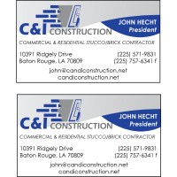 C&I Construction , LLC logo - Similar company to Zimak