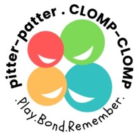 pitter-patter . CLOMP-CLOMP logo - Similar company to The Grit Concourse