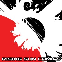 Rising Sun Comics logo - Similar company to Kish Comics
