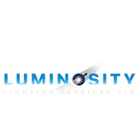 Luminosity Lighting logo - Similar company to Lca - Lights, Camera, Action