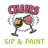 Cheers, Sip & Paint logo - Similar company to The Paint Bar