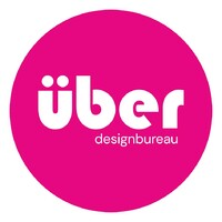 über designbureau logo - Similar company to Skilte Og Print · Über Designbureau