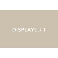 The Display Edit logo - Similar company to 40 Visuals