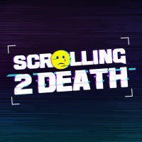 Scrolling 2 Death logo - Similar company to Mothers Against Media Addiction