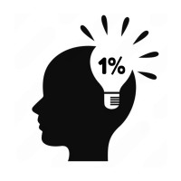 The 1% Mindset logo - Similar company to Planets Ix Intelligence