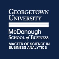 Georgetown Master of Science in Business Analytics Program logo - Similar company to Georgetown University Master Of Science In Finance