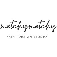 MatchyMatchy Print Design Studio logo - Similar company to Sunsmith Print Studio