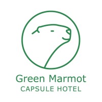 Green Marmot Capsule Hotel logo - Similar company to Iras Cotis