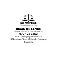 RDL Attorneys logo - Similar company to Student Trips Sa