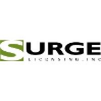 Surge Licensing logo - Similar company to Collaborations Licensing