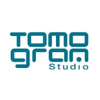 Tomogram logo - Similar company to Pink Blue Black & Orange