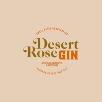 The Desert Rose Gin logo - Similar company to The Gin Guild
