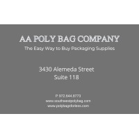 AA POLY BAG COMPANY logo - Similar company to Vibrant Polymers Llp