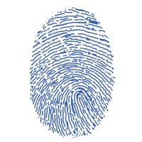 The bleue.PRINT logo - Similar company to Retro Visuals Co.