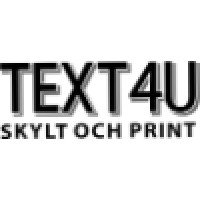 Text 4U logo - Similar company to Printmaster