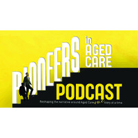 Pioneers in Aged Care Podcast logo - Similar company to Conja