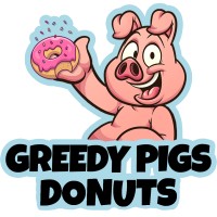 Greedy Pigs Donuts logo - Similar company to Donuts Da Paulinha