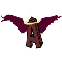 Angels Attic Apparel logo - Similar company to Art History 101