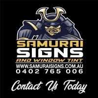 Samurai Signs & Window Tinting logo - Similar company to Allclear Print & Signs Group
