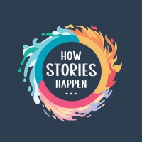 How Stories Happen logo - Similar company to Creator Kitchen