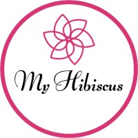 My Hibiscus logo - Similar company to Yeh Tea - A Modern Vibrant Tea Brand