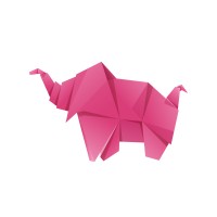 Pink Elephant logo - Similar company to Studio 7 Graphic Design