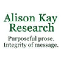 Alison Kay Research logo - Similar company to Foam Experts Ltd