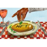 Cooking Food NFT logo - Similar company to Lev Tech