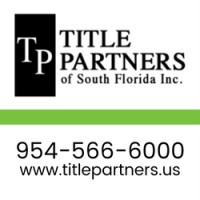 Title Partners of South Florida, Inc. logo - Similar company to Title Now, Llc