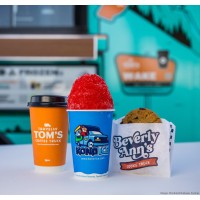 Kona Ice/Travelin' Tom's/Beverly Ann's logo - Similar company to Donelson Construction