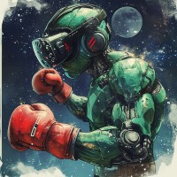 Robot Punch logo - Similar company to Coder Camps