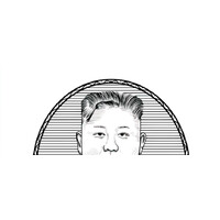 Kim Jong-Un logo - Similar company to Elizabeth Moore Former Neo-Nazi
