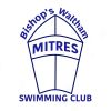 Bishop's Waltham 'Mitres' Swim Club logo - Similar company to World Of Swimming 🏊♀️