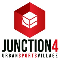 Junction 4 Urban Sports Village logo - Similar company to Just Initials