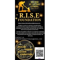 THE R.I.S.E Foundation logo - Similar company to Congressman Shri Thanedar
